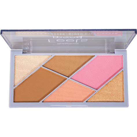 Paleta De Bronze Blush E Iluminador Hb Rubyrose