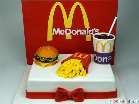 Mcdonalds Cake Decorated Cake By Beatrice Maria Cakesdecor