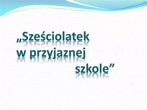 Ppt Sze Ciolatek W Przyjaznej Szkole Powerpoint Presentation Id