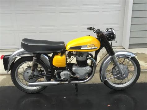 1961 Norton Manxman 650cc Twin Motorcycle