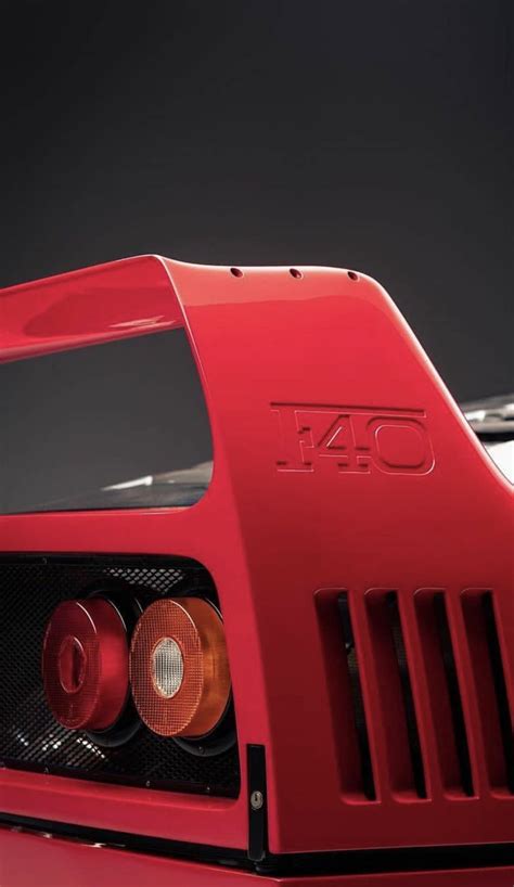 Ferrari F40 Front End View