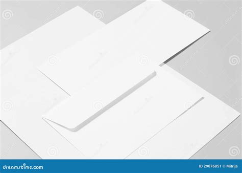 Blank Stationery Stock Image - Image: 29076851