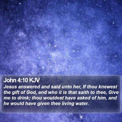 John 4 Scripture Images - John Chapter 4 KJV Bible Verse Pictures