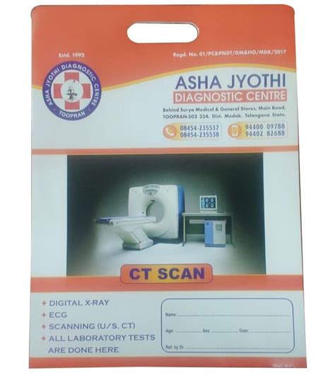 Polypropylene CT Scan Report Bag For Hospital At Rs 25 Piece In