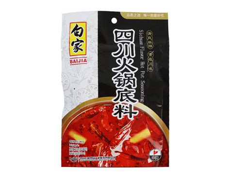 Baijia G Sichuan Flavour Hot Pot Seasoning Asia Grocery