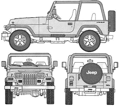 Jeep Wrangler Sketch at PaintingValley.com | Explore collection of Jeep ...