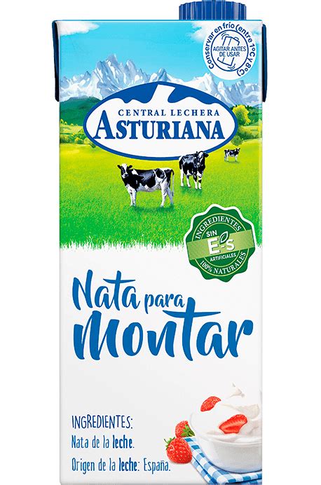 Whipping Cream 38 Fat 1L Central Lechera Asturiana