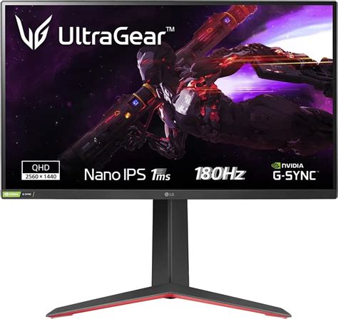 LG 27GP850P UltraGear Gaming Monitor 27 QHD NanoIPS HDR 400 2560x1440