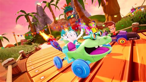 Nickelodeon Kart Racers 3 Slime Speedway Is Coming To PC PlayStation