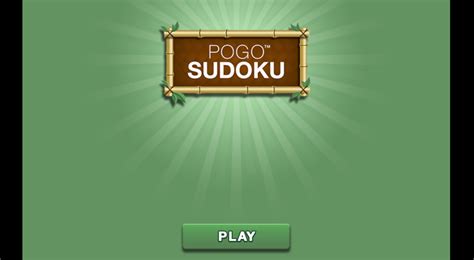 Pogo Sudoku | Free Online Sudoku Puzzle Game | Pogo