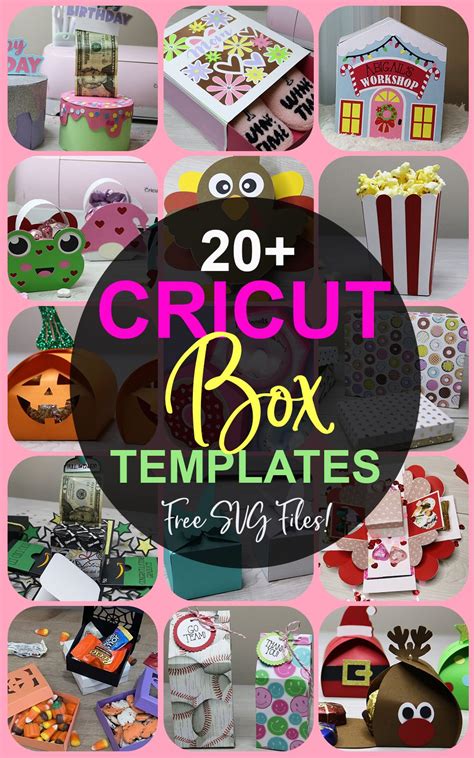 Cricut Box Templates Printable Word Searches