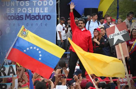 Maduro inició gira de campaña en Carabobo este martes