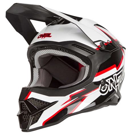 O'Neal MX Helmet 3SRS Voltage - Black/White | Maciag Offroad