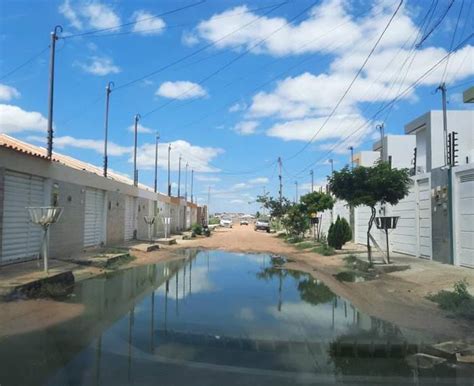 Esgoto Estourado H Um Ano No Bairro Dom Avelar Revolta Moradores