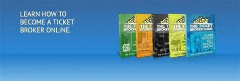 The Ticket Broker Guide Review How To Make Big Money Selling Tickets