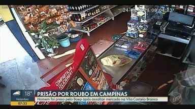 Bom Dia Cidade Campinas Piracicaba Suspeito é preso após assaltar