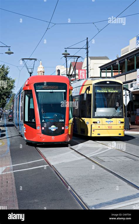 Adelaide tram glenelg hi-res stock photography and images - Alamy