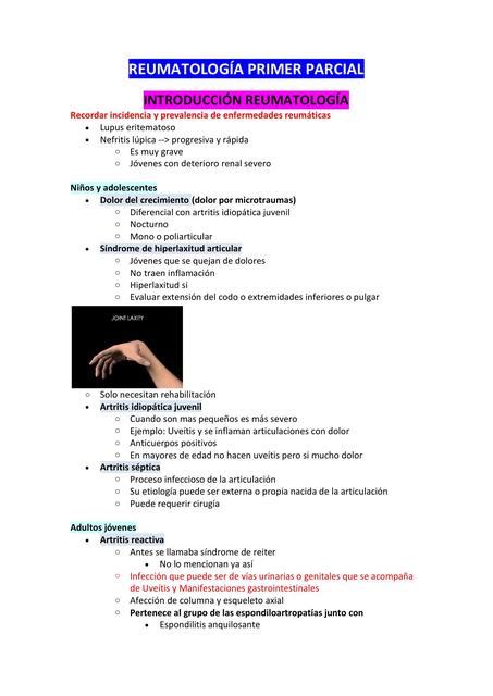 Reumatología Ricardo Flores uDocz