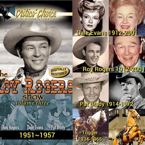 The Roy Rogers Show (1951-1957) | Childhood tv shows, Classic ...