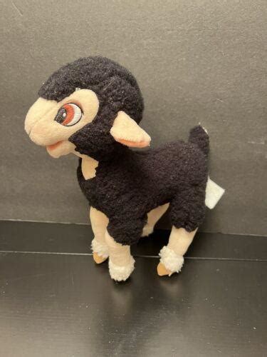 Charlottes Web 2 Cardigan Black Sheep Lamb Plush Movie Toy Animal 10