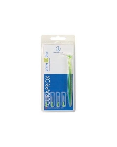 Curaprox CPS 011 Prime Plus Lime Green Interdental Brush Swiss