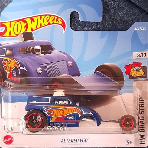 Hot Wheels Hw Drag Strip Altered Ego Hcw Mattel Carrinho De