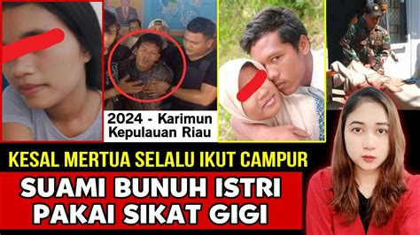 SUAMI DI KARIMUN BU NUH ISTRI PAKAI SIKAT GIGI KESAL ISTRI MALAS