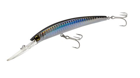 Yo Zuri Crystal Minnow Deep Diver 3 1 2 Hard Bait Lure Black Silver