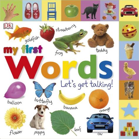 Tabbed Board Books My First Words Dk Us