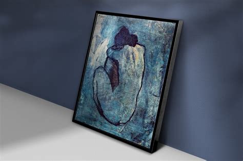 Blue Nude Pablo Picasso Picasso Painting Famous Table Reproduction