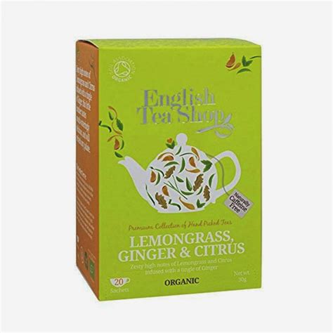 English Tea Shop Lemongrass Ginger And Citrus Case