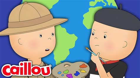 Around The World Caillou S New Adventures Season 3 Episode 22