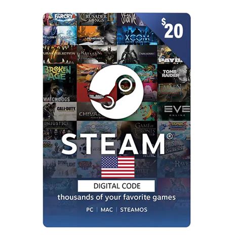 Steam Wallet T Card Usa 20 Usd Steam Key Games World Egypt
