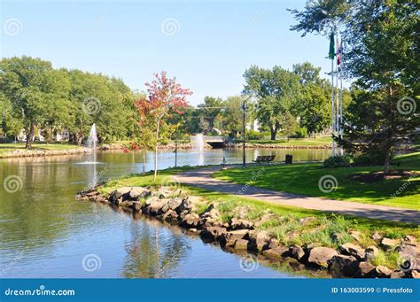 Wentworth Park in Sydney, Nova Scotia, Canada. Editorial Stock Image ...