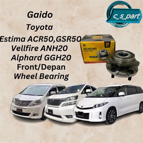 Gaido X Series Toyota Estima Acr Gsr Vellfire Anh Alphard Ggh