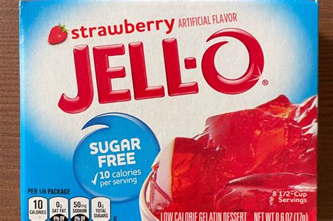 Jell O Sugar Free Nutrition Facts Facts Net