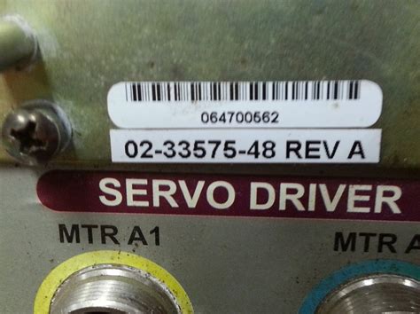 Rev A Servo Driver Plc Dcs