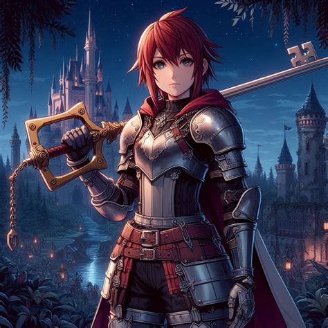 Kairi Wearing Armor By Shritistrang On Deviantart