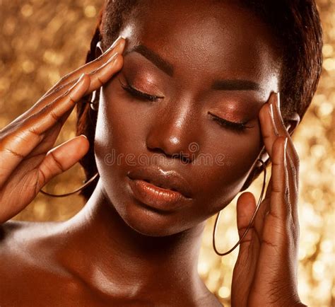 African American Lingerie Model Stock Photos Free Royalty Free