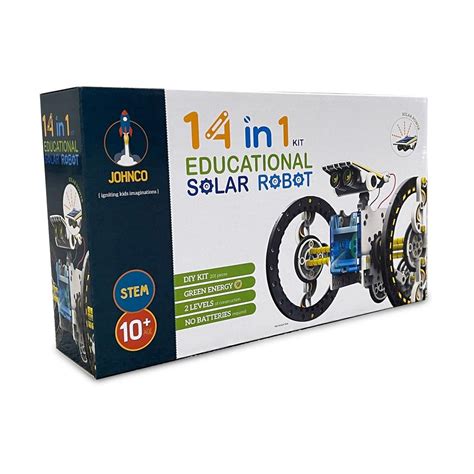 14 in 1 - Educational Solar Robot - Mind Games