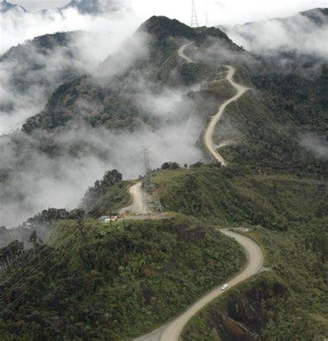 tembagapura  beautiful town  east  indonesia west papua