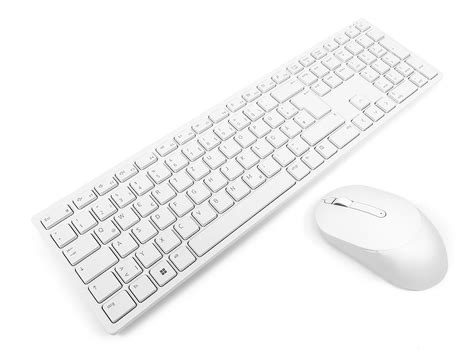 Dell KM5221W WHITE GERMAN Pro Wireless Keyboard Mouse Combo Bundle