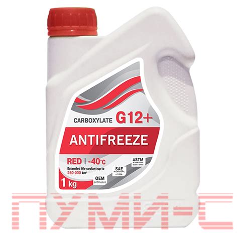 Органический антифриз Niagara G12+ Красный купить в Минске ️⭐