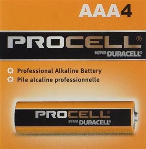 Amazon Duracell Aaa Procell Professional Alkaline Battery