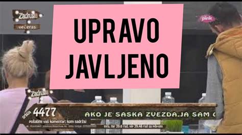 TRESE SE SRBIJA Policija UHAPSILA Zadrugara Hitno PREBACEN U