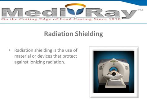 Ppt Medi Raytm Types Of Radiation Shielding Materials Powerpoint