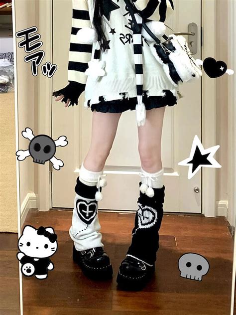 Dollette Heart Leg Warmers Cutiekill