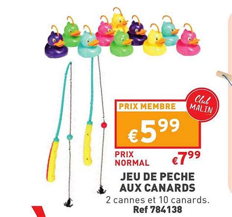 Offre Jeu De Pêche Aux Canards chez Trafic