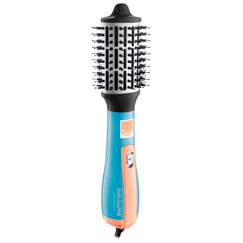 Cepillo Hot Air Brush Peach Glow Blue Planchas Secadores Rizadores Babylisspro Colombia