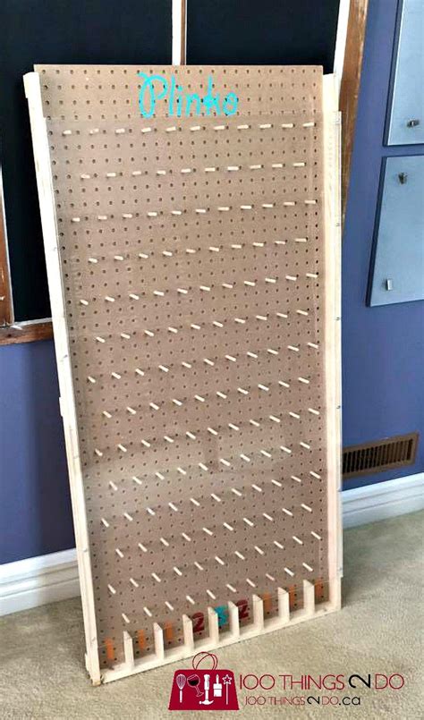 How To Make A Plinko Board Plinko Board Board And Gaming